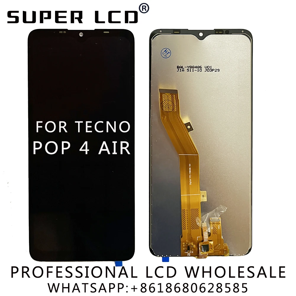 

For Tecno POP 4 AIR BC1 POP4 LCD Replacement Mobile Phone Display Touch Digitizer Screen Repair Assembly