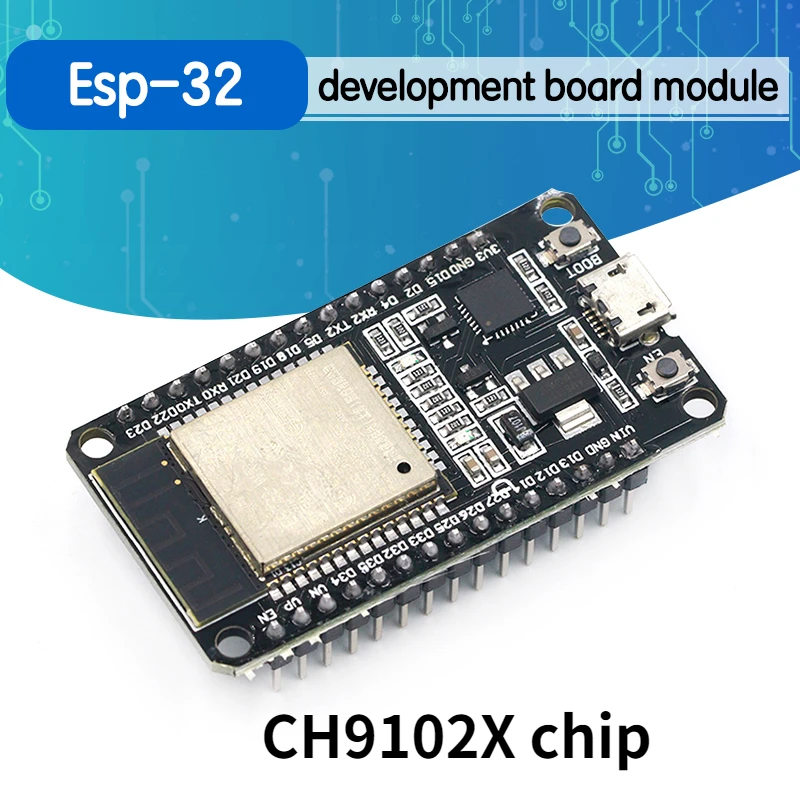 

ESP-32 плата разработки WiFi беспроводной модуль Bluetooth антенны для Arduino 2,4 ГГц 2-в-1 двухъядерный ESP32