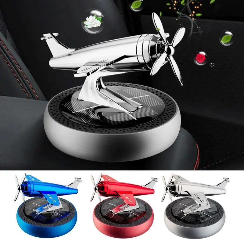 

Car Air Freshener Smell In The Styling Helicopter Solar Aromatherapy Ornament Zinc Alloy Elegant Auto Fragrance Air Fresheners