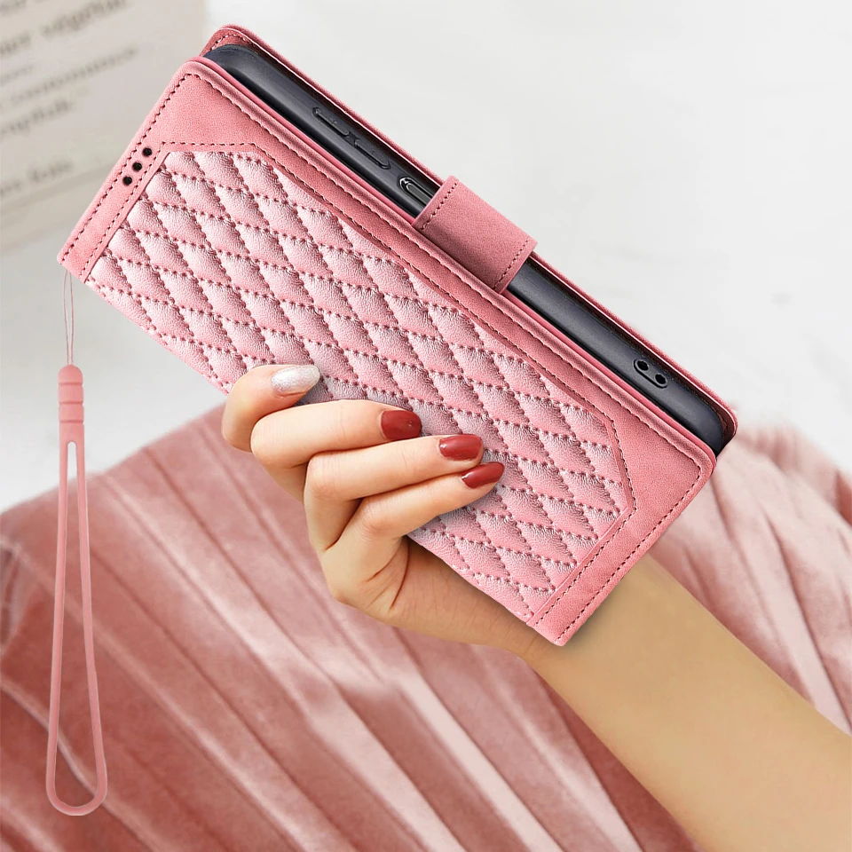 Для Xiaomi Redmi Note 12 4G Чехол Note12 Кожаный флип-кошелек для телефона Xiomi Coque Etui