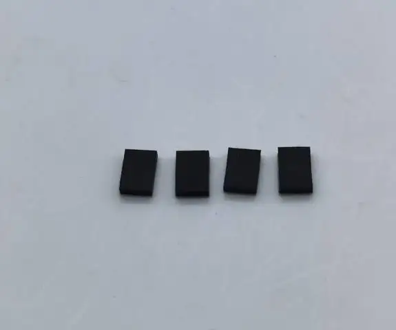 Rubber Pads For Fiber Cleaver CT-08 CT-50   CT08 CT50 Fiber Cleaver Rubber Pads  1 Set