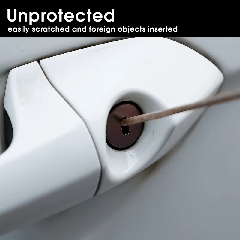 Универсальная наклейка на дверную дверь блокировка ключа отверстия защита от