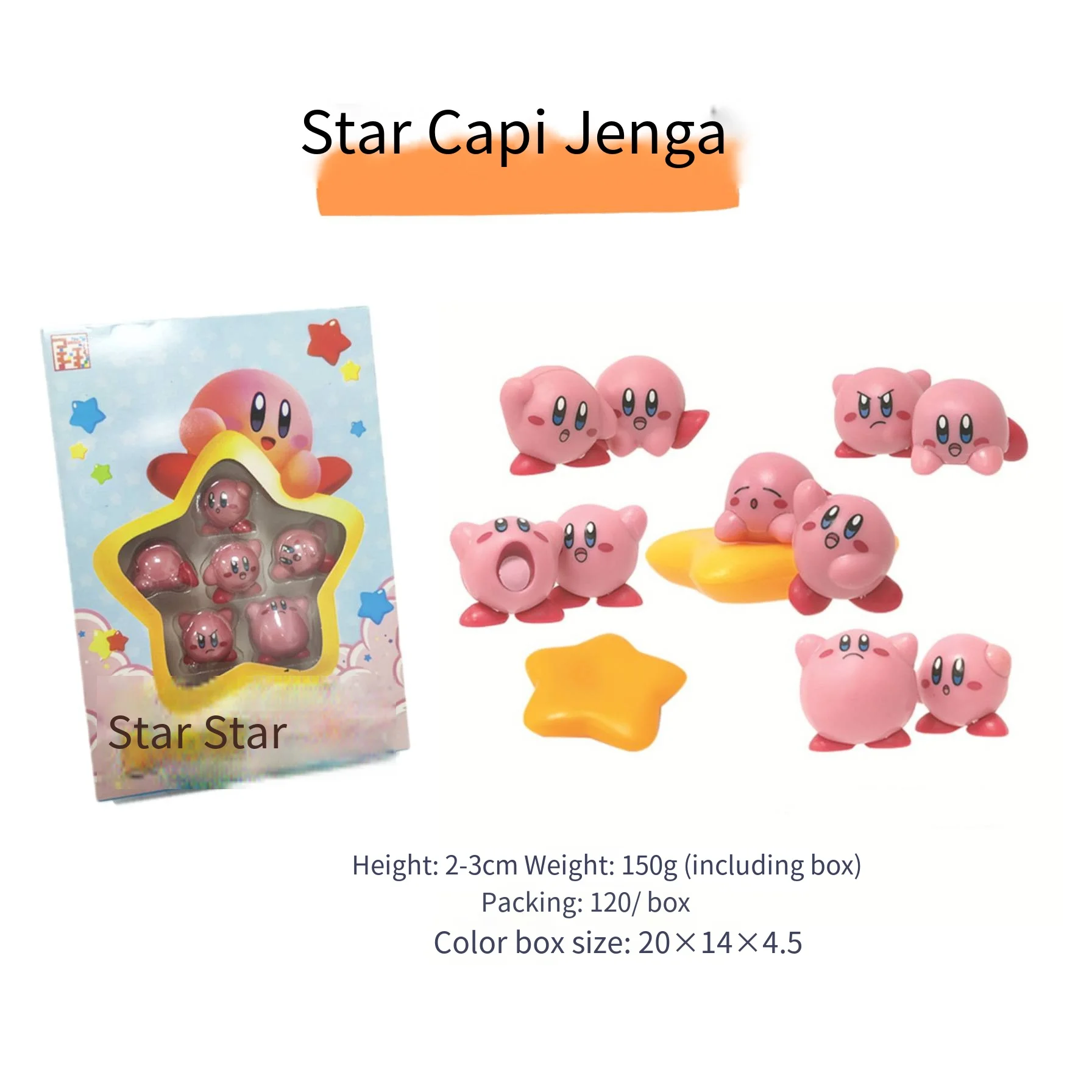 

Мини Экшн-фигурки Kirby 11 шт./набор, игрушки, кавайная звезда, Kirby приключения, игра, штабелируемые ПВХ аниме-фигурки, модель, игрушка для детей, подарок на день рождения