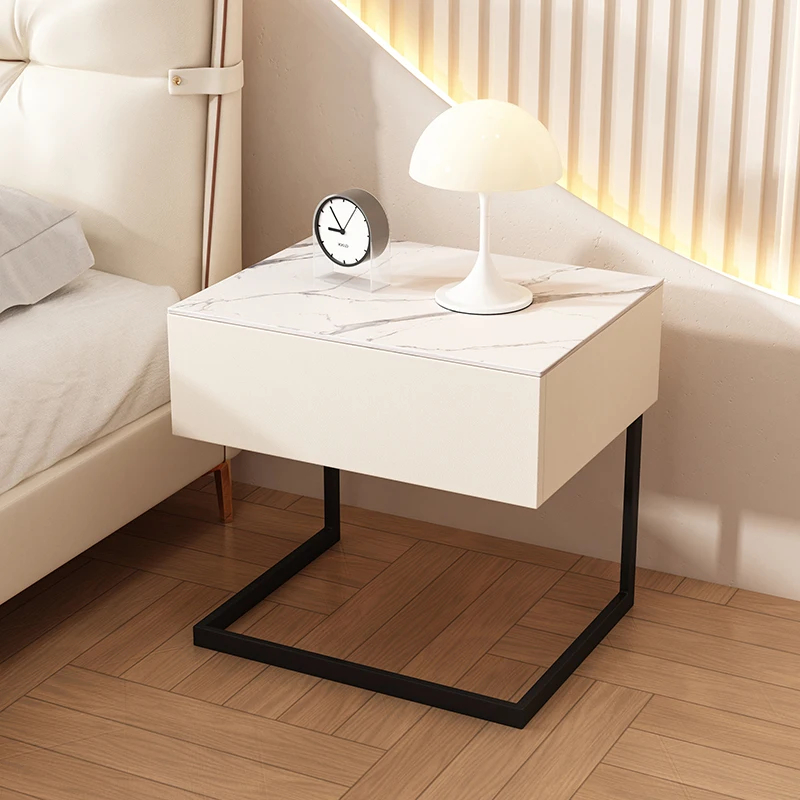 

Modern Bedroom Bedside Table Nightstands Solid Wood White Bedside Table Nightstands Cabinet Comodini Dressers Furniture YY50BT