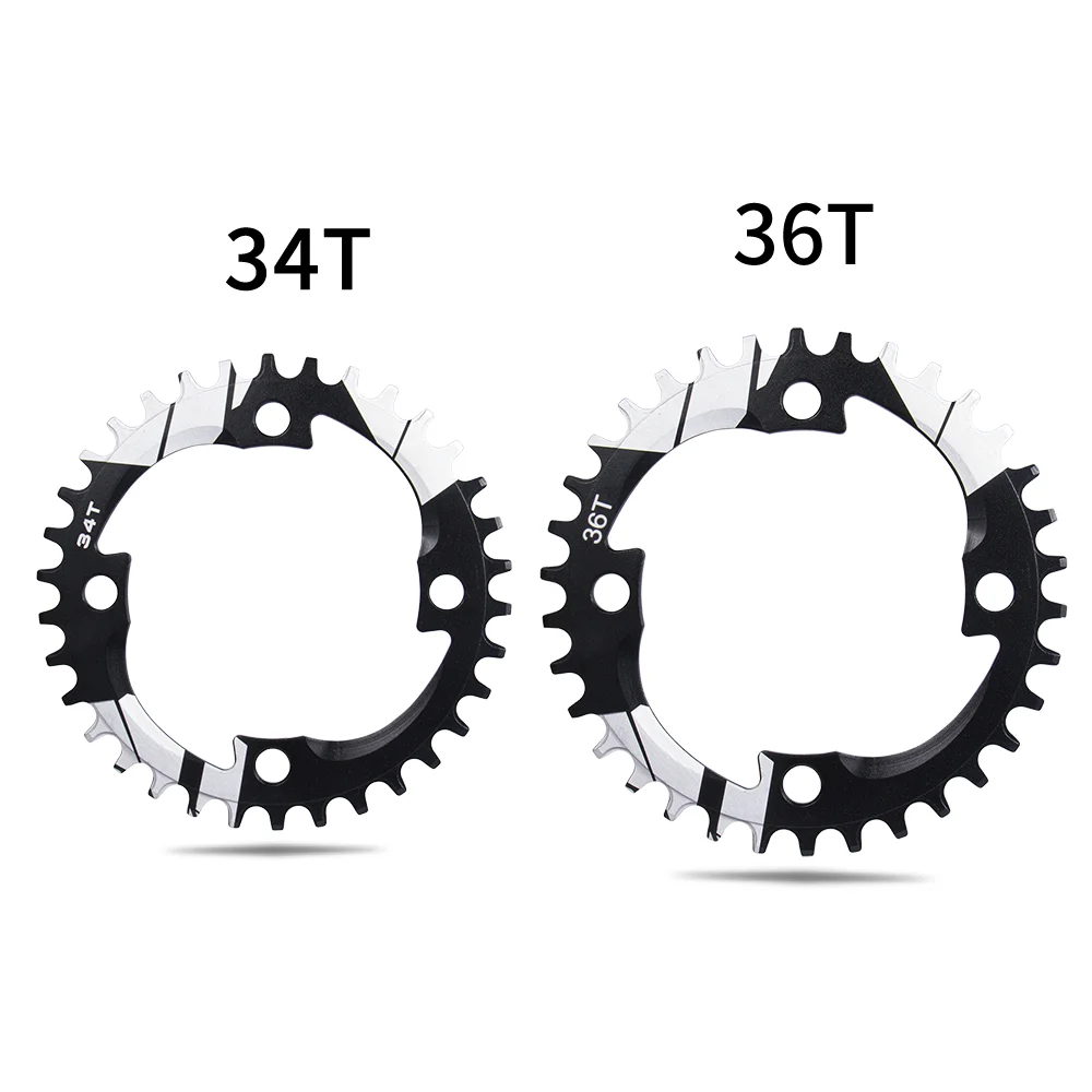 Bolany Mountain Bike Crankset Hollow Pedivela Integrado Crank 170MM 104BCD 34 36T Aluminum Alloy MTB Bicycle Chainring |
