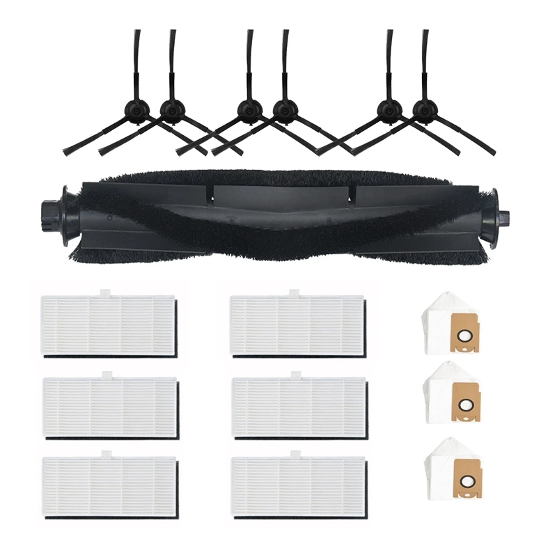 

Main Brush Hepa Filter Side Brush Dust Bags Replacement Accessories For Xiaomi Lydsto R1 Vacuum Cleaner Spare Parts