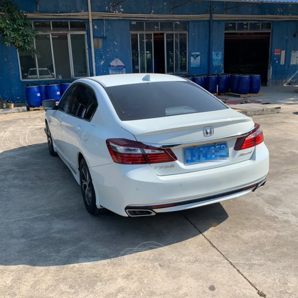 

Спойлер для Honda crown 2014 2015 2016 2017 из АБС-пластика Неокрашенный задний спойлер на крышу задняя дверь багажник губа