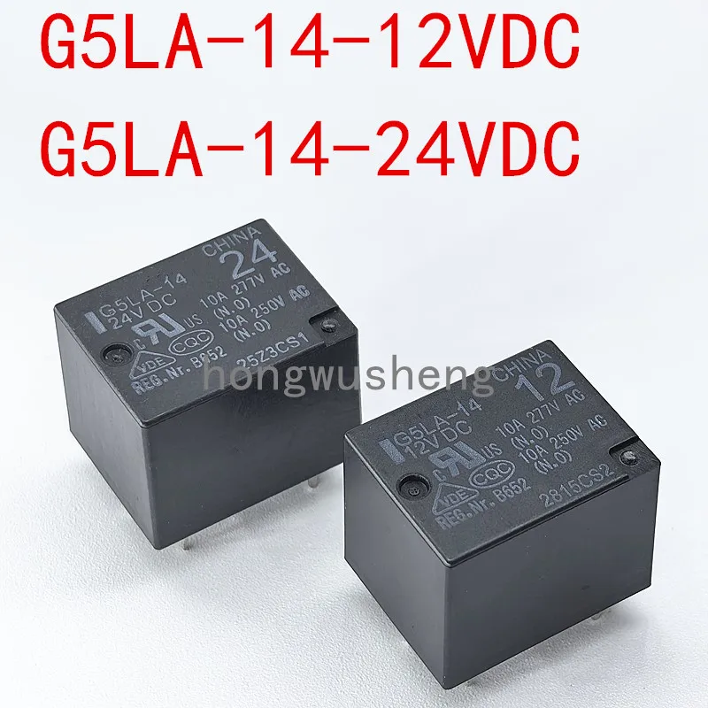 100% новое 1 шт. G5LA-14-12VDC G5LA-14-24VDC реле 10А 5 контактов