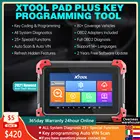 Программатор автомобильных ключей XTOOL X100 PAD PLUS, диагностический сканер OBD2, считыватель кодов IMMO EPB DPF BMS 24, функция сброса, бесплатное онлайн обновление