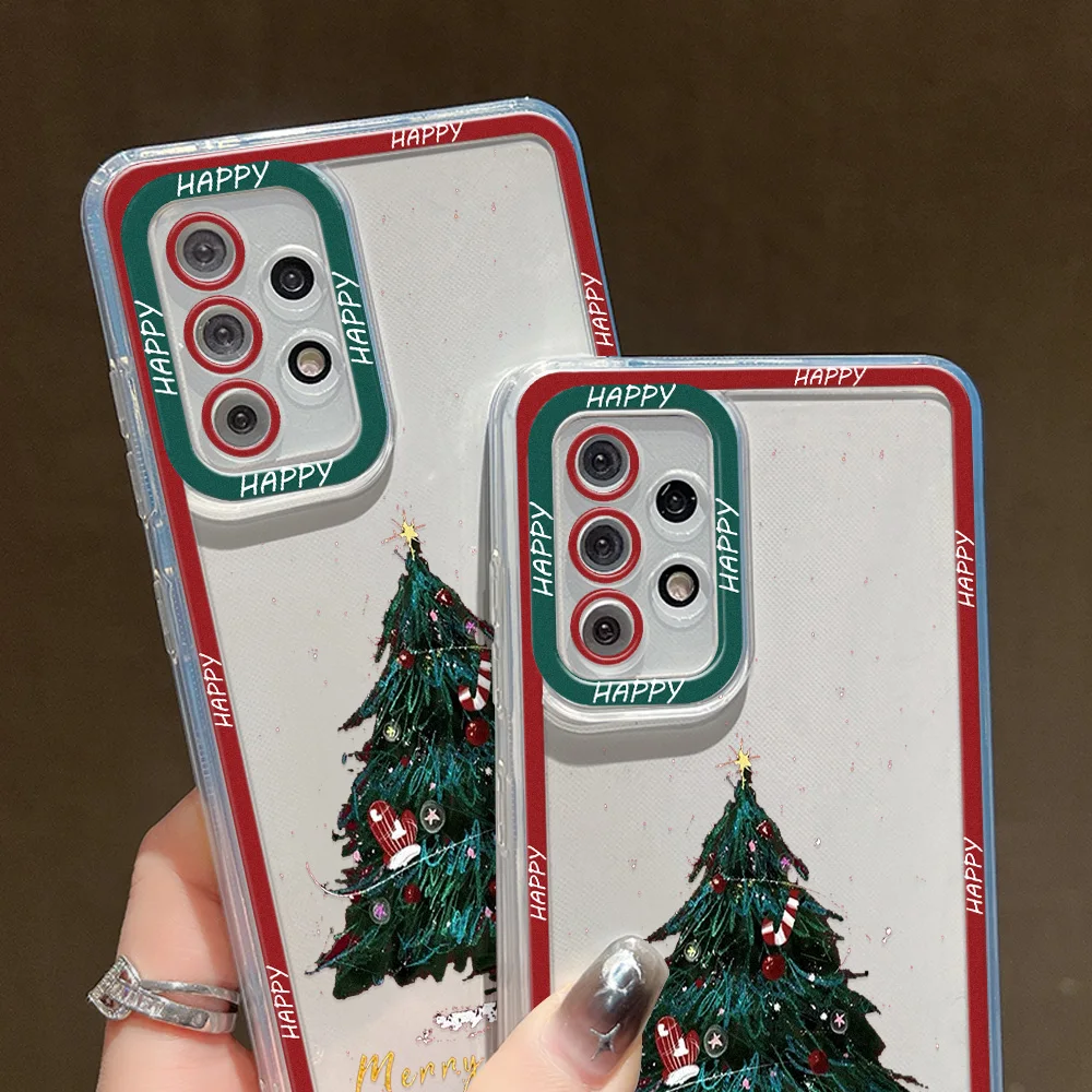 Мягкий чехол из ТПУ для телефона Samsung S24 Ultra A55 A54 5G Funda A52S A53 S23 S22 S21 A34 A35 A33 A71 A73 A72 A05S A03