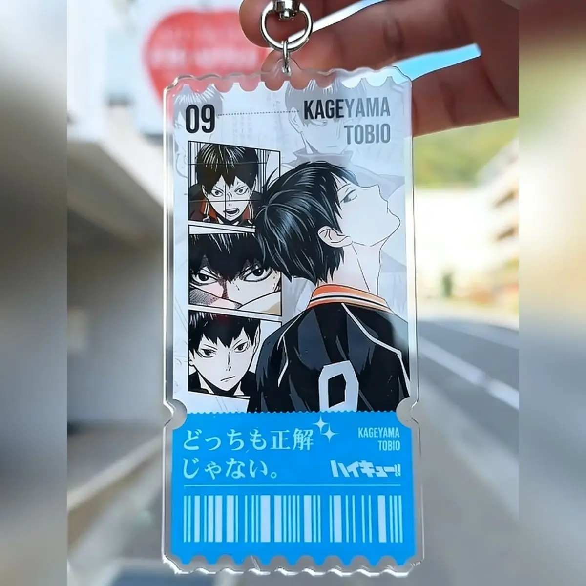 Фото Haikyuu аниме брелок Shoyo Hinata акриловый брелок Kuroo Tetsurou брелок для ключей сумка кулон орнамент милые аксессуары подарок другу №3
