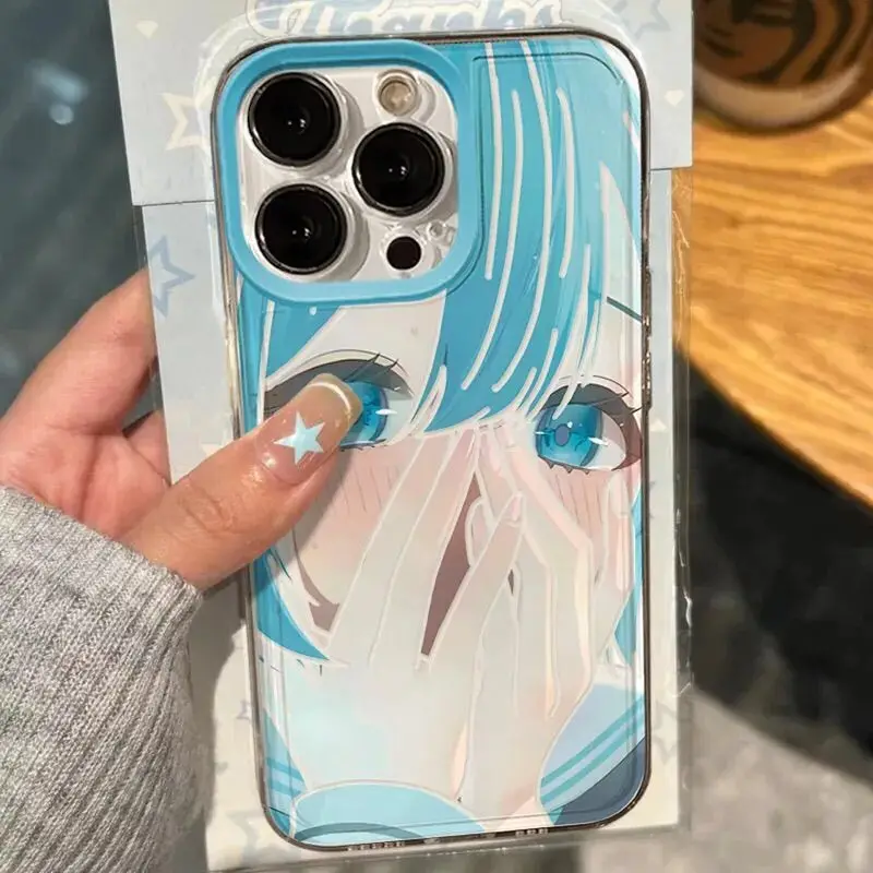 SEIRASSIM аниме девушка мультфильм мягкий чехол для телефона iphone 15 pro max 14 plus 13 11 12