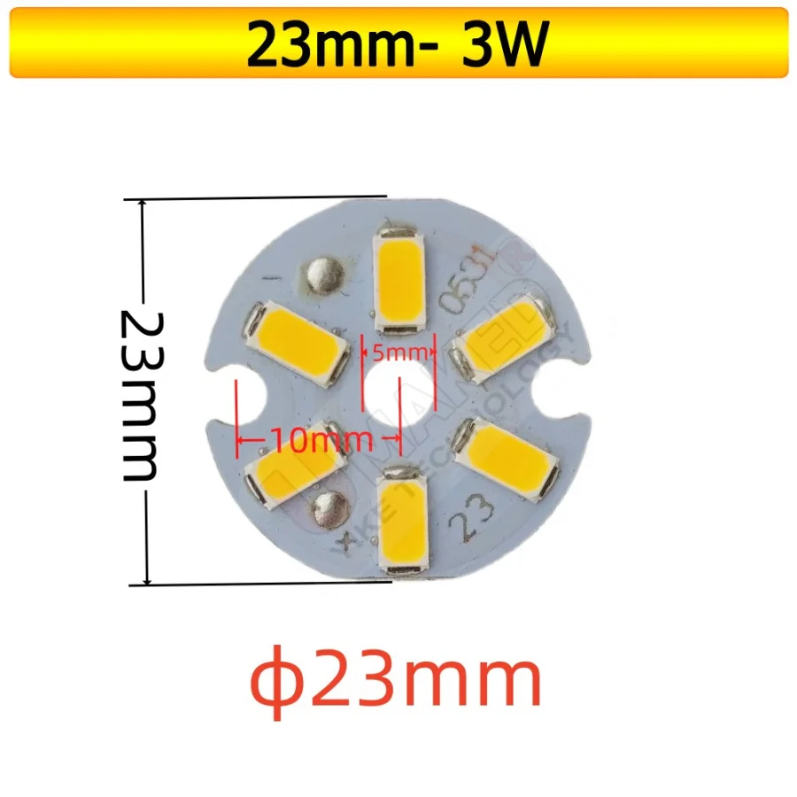 

5 шт. светодиодная печатная плата Umaked DB-3-23 3 Вт