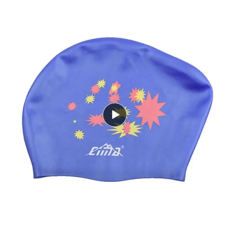 

Anti Slip Inner Lining Fabric Swimming Cap Odorless And Not Easily Aged Diving Helmet Swimming And Wading Sports Swimming Cap