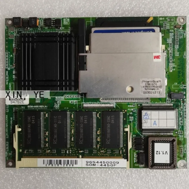

Original In Stock Yanhua SOM-4450 A1 Embedded Industrial Control Equipment Motherboard SOM-4450F Used In Good Condition