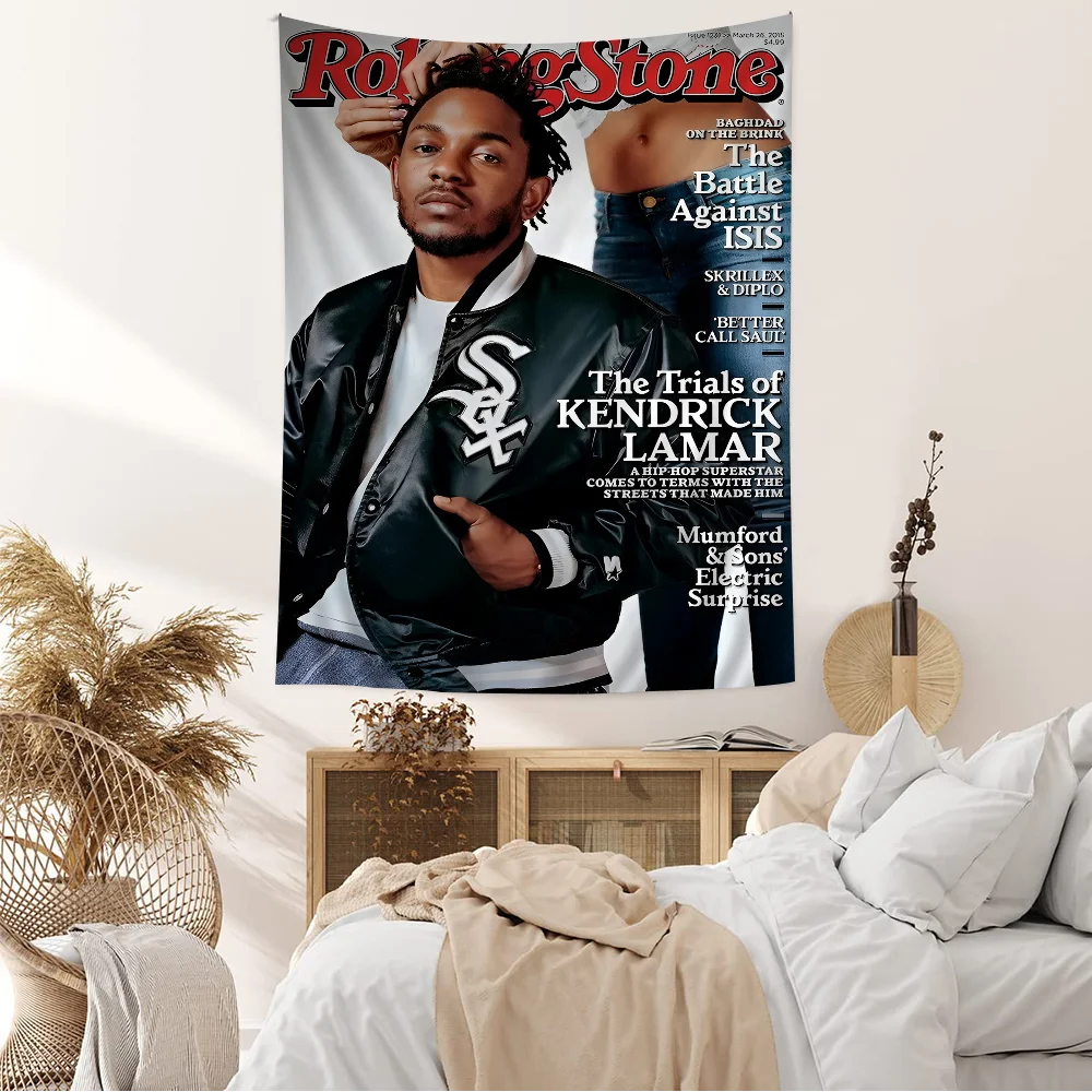 K-Rick kendl-Lamar музыкальный подвесной богемный гобелен богемные настенные гобелены
