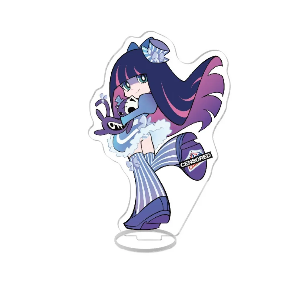 Фото Милая акриловая большая настольная фигурка Stocking Anarchy, коллекционный подарок для фанатов, украшение для рабочего стола №5