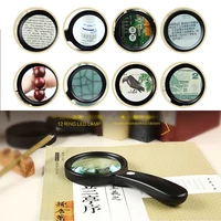 handheld magnifying glass with light 10x large magnifying glass for macular degeneration soldering jewelry exploring