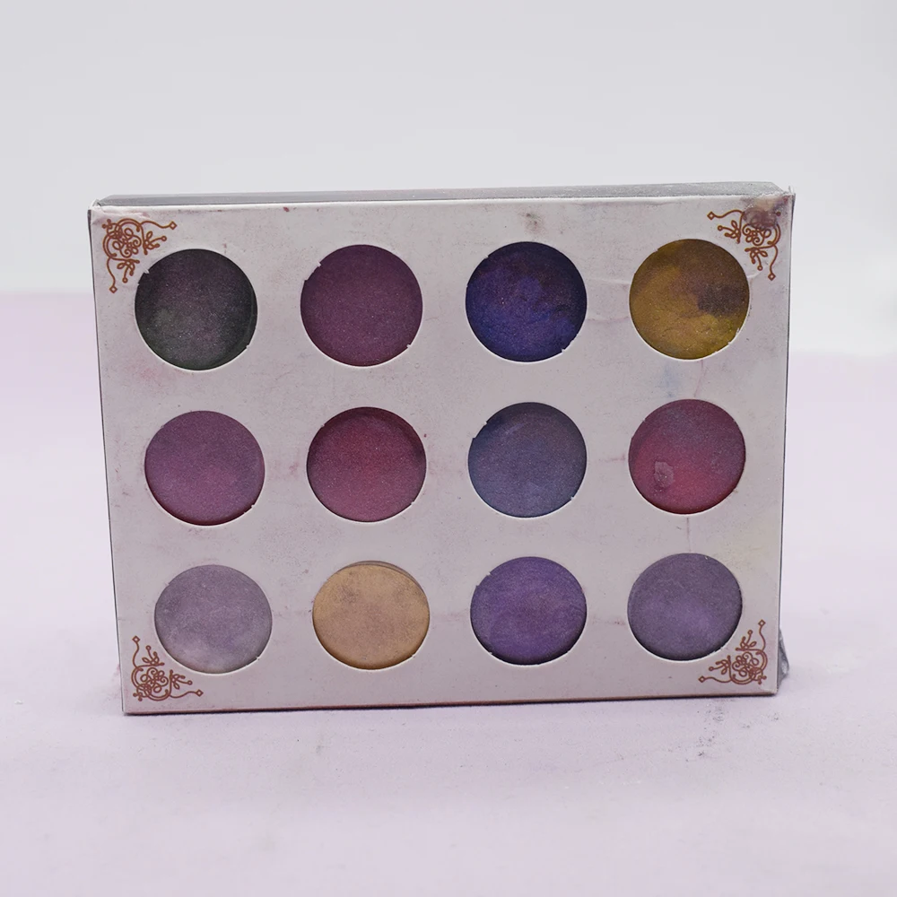 Перламутровая Слюда Порошок Полимерная Глина Резьба шаблон порошок трафарет