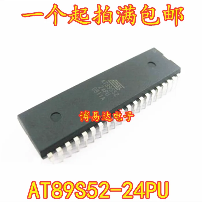 10 шт/партия ATMEL AT89S52-24PU 8 DIP-40