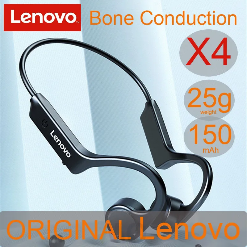 

Bluetooth-наушники Lenovo X4 с костной проводимостью, 2021 мАч