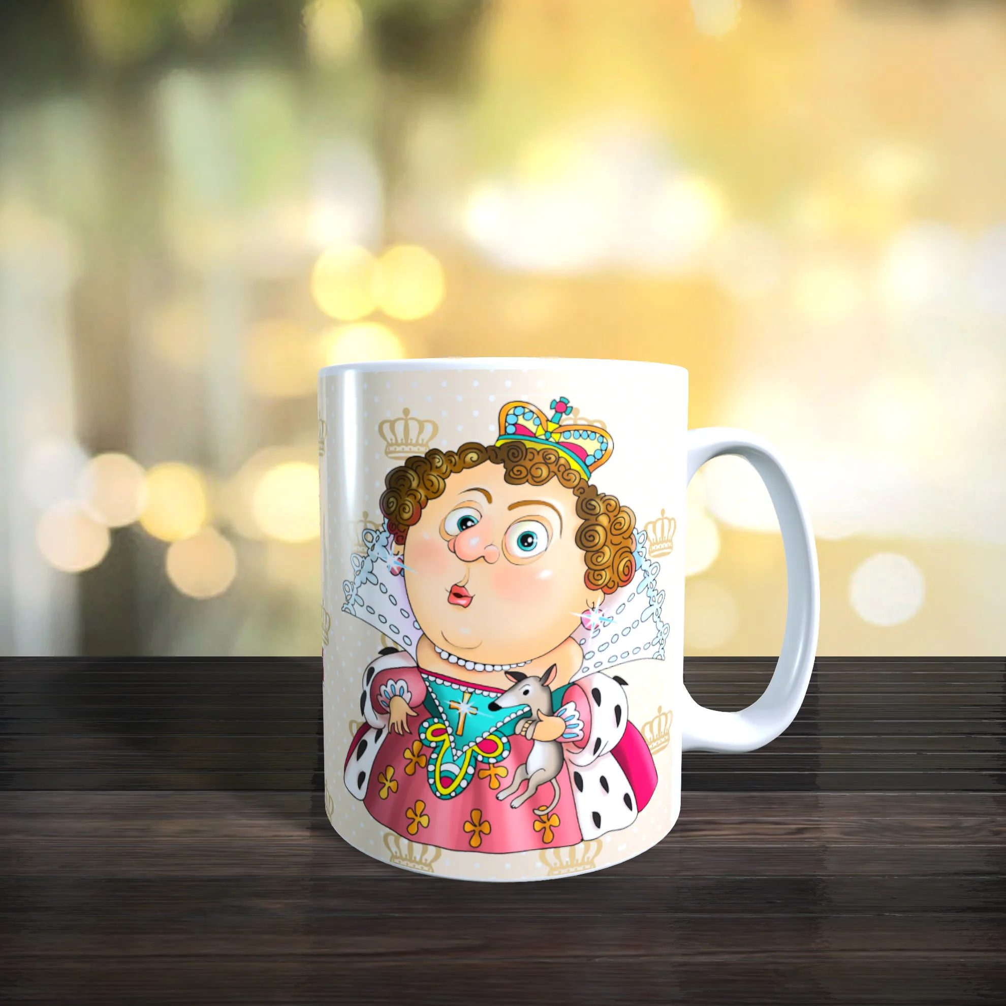 Кружка Просто Ленка 330мл |