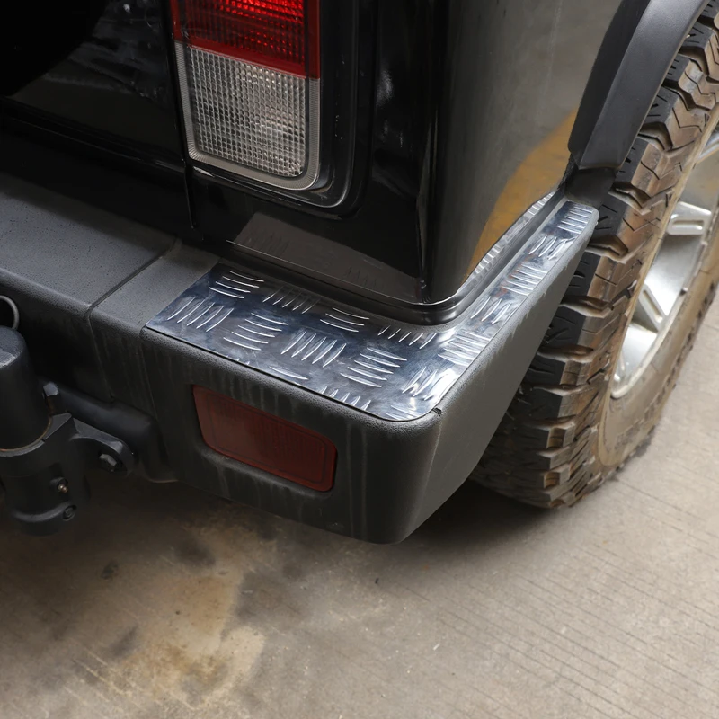 Для Hummer H2 2003-2009 алюминиевый сплав серебристый автомобильный задний бампер