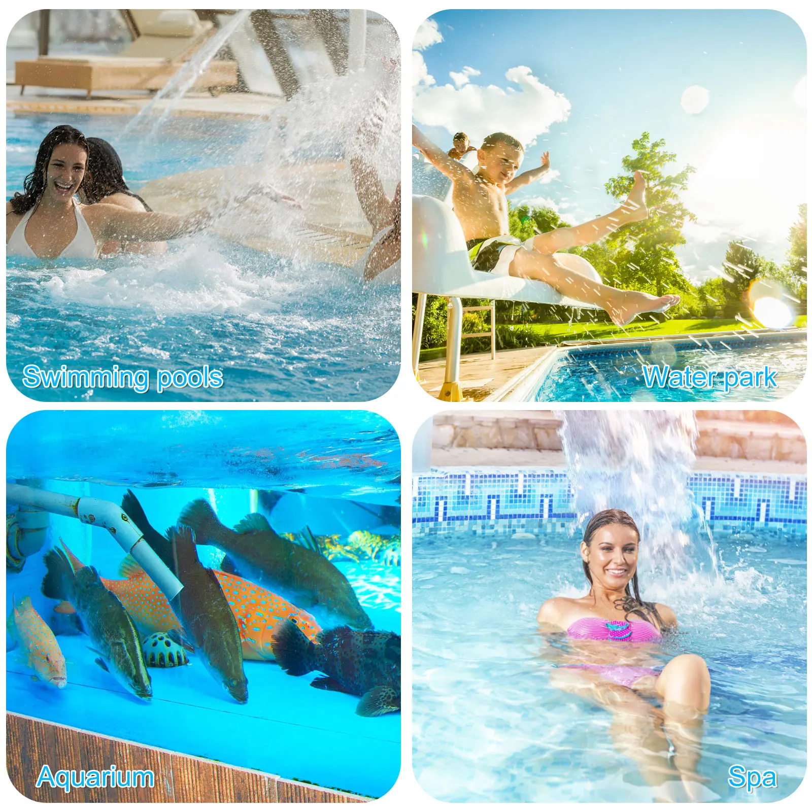 Регулируемый водяной фонтан с двойным распылителем креативный распылитель для