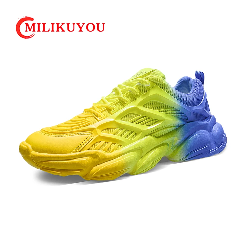 

Кроссовки для мужчин и женщин, дышащие уличные повседневные кроссовки на платформе, для тенниса, 2023