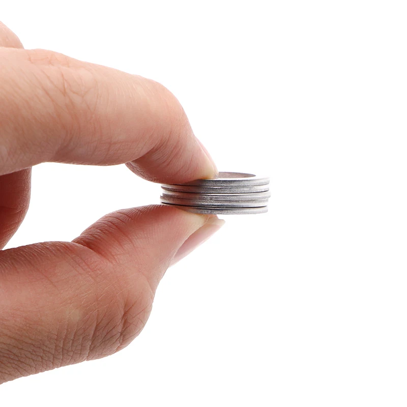 Электрическое плоское уплотнительное кольцо из алюминия 20/100 шт. шайба M4 M5 M6 M8 M10 M12