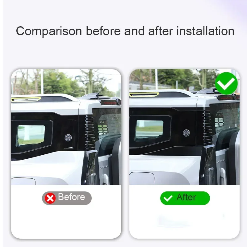 Автомобильные наклейки D-Pillar наклейка на уровне талии для черных линий задних