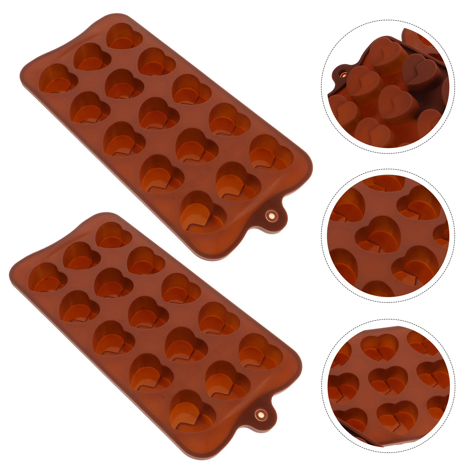 

2 шт., силиконовые формочки для шоколада