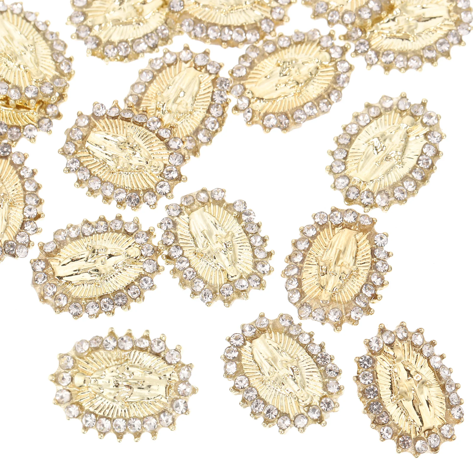 

Наклейки для ногтей с изображением Девы Марии