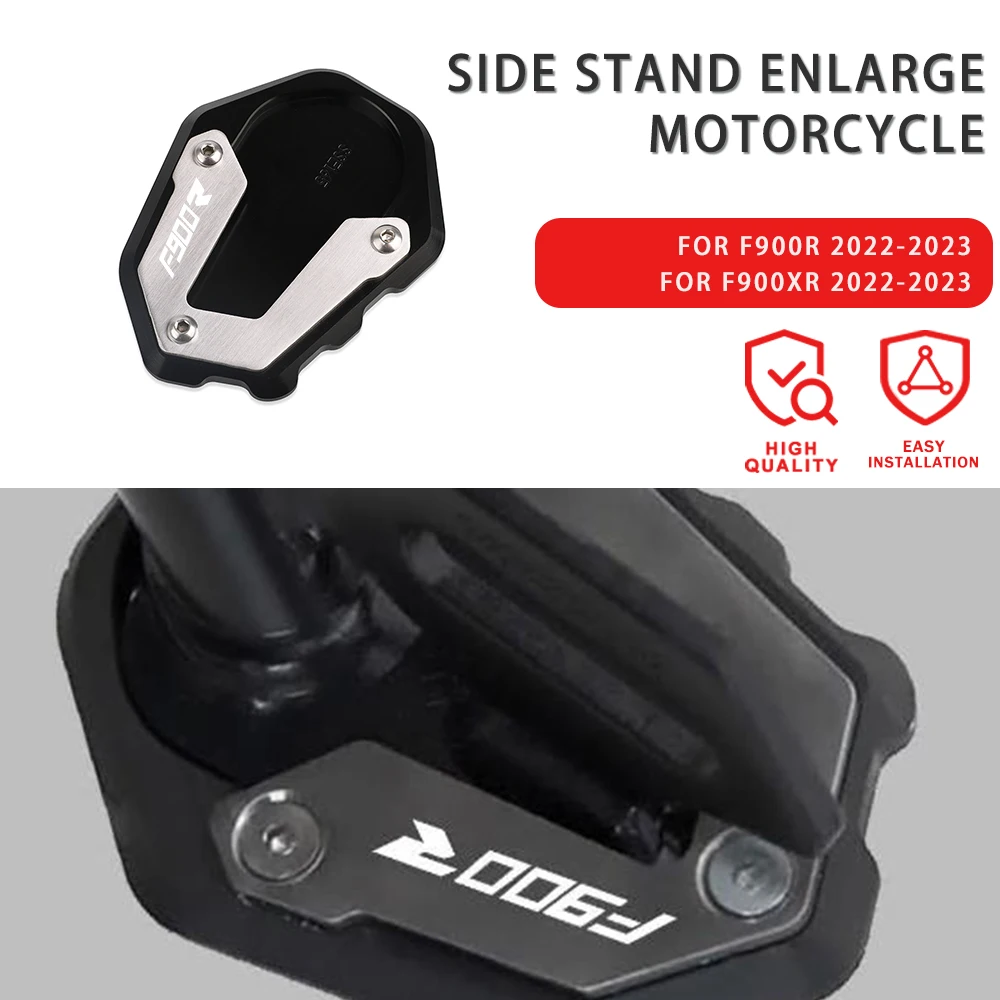 

For BMW F900R F900XR CNC Kickstand Side Stand Extension Foot Pad Support Motorcycle Accessories F 900XR F900 R XR 2019-2023 2022