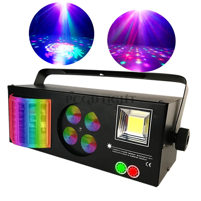 PINCHENG stage laser light dmx bar led strobe disco lights 50W music video dj beam lights projectors lamp for dance floor Karaok