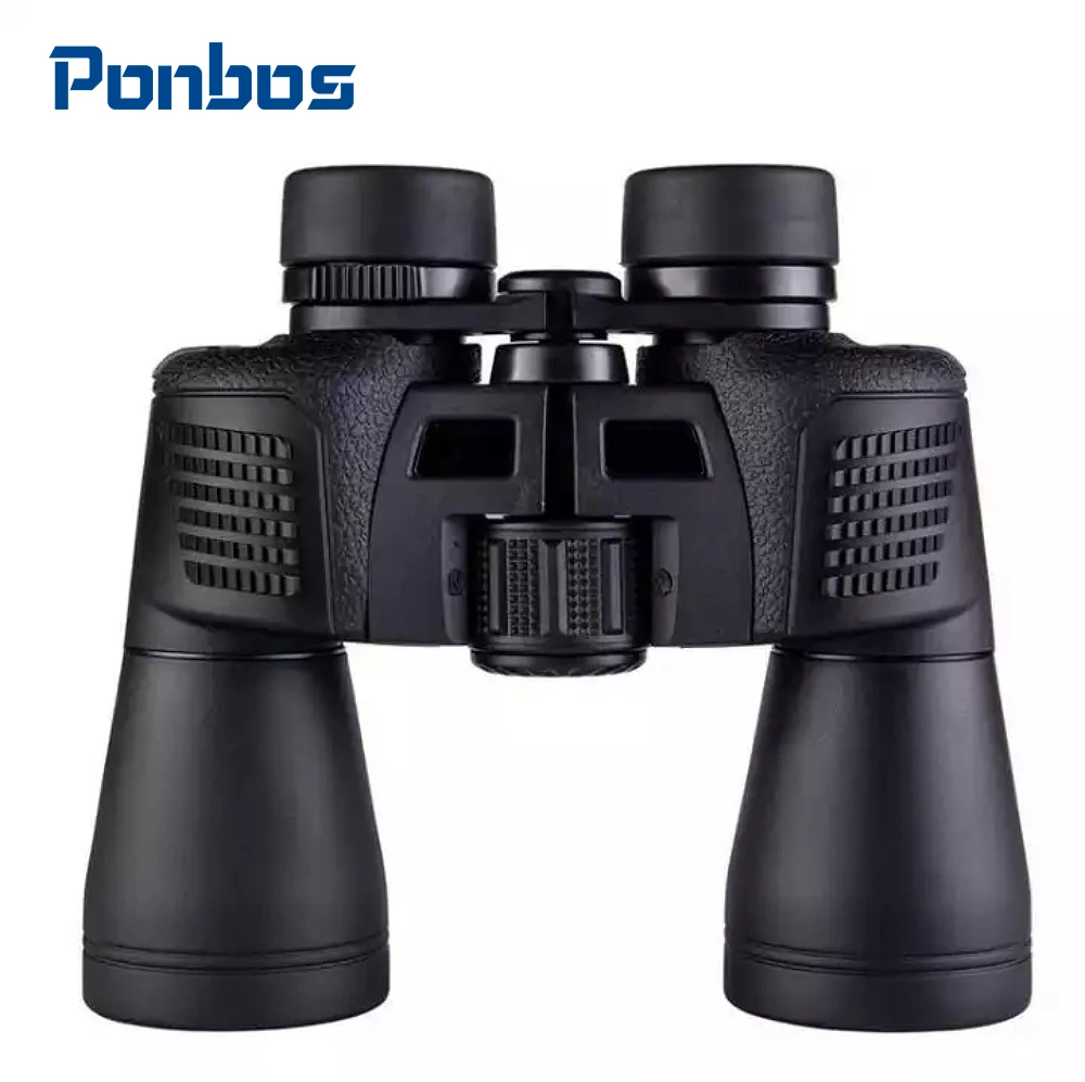 Ponbos High-definition Binoculars Professional 20X Magnification Telescope Low-light Night Vision for Hunting Camping