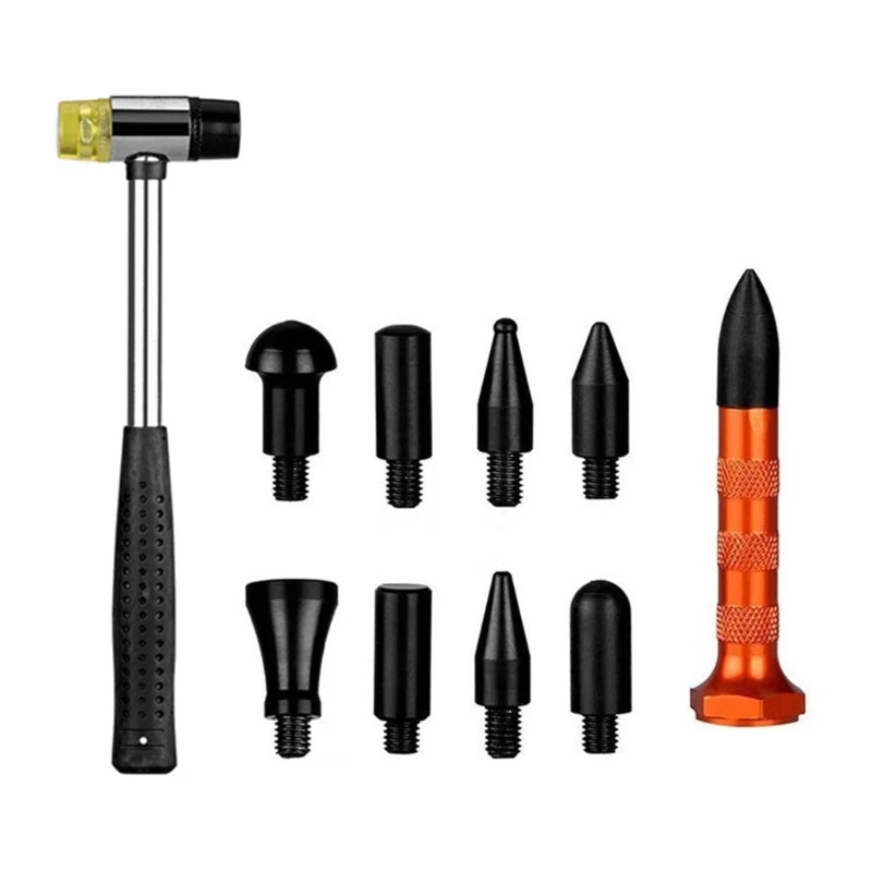 

Rubber Hammer with Tap Down Pen Dent Removal Tap Down Tool Dent Tool