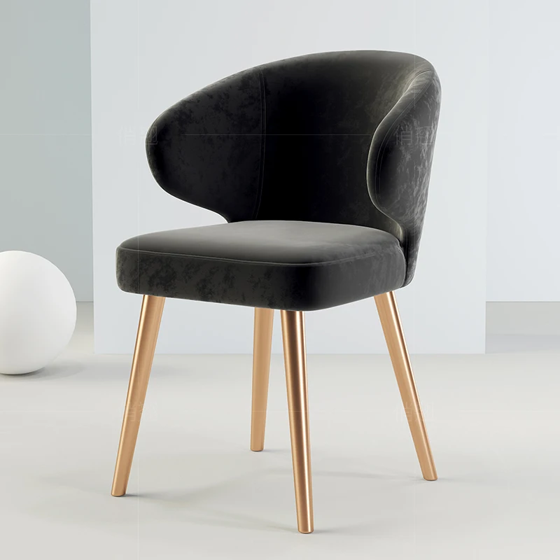 

Офисное кресло в скандинавском стиле для гостиной, Роскошное кресло с откидной спинкой и одной ручкой для гостиной, дизайнерские стулья для взрослых, украшение для дома