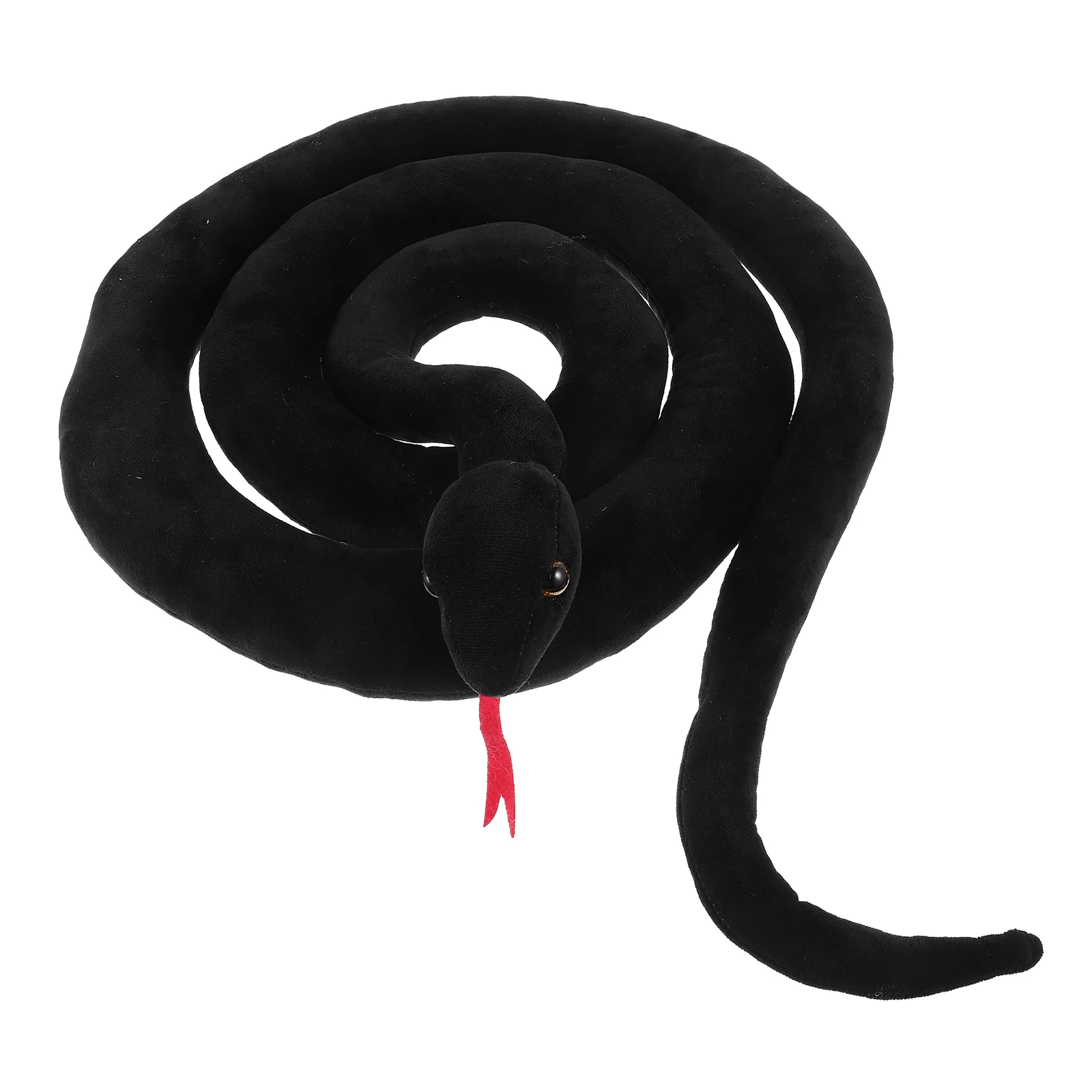 

Plush Snake Artificial Toy Huge Stuffed Household Prop Animal Comfortable Animals