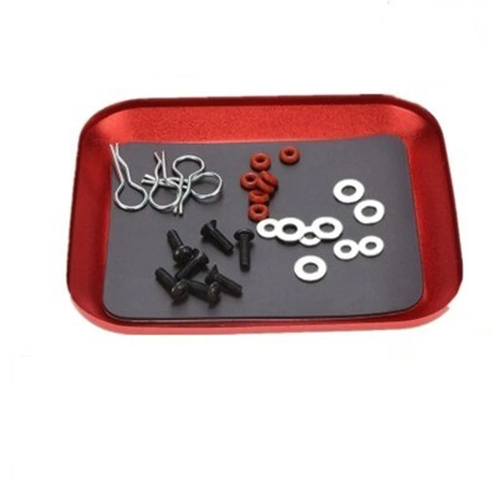 

Винтовая гайка, магнитный лоток для хранения металлических деталей, 1 шт., 106x86x1, 4 мм, магниты из алюминиевого сплава, многофункциональные