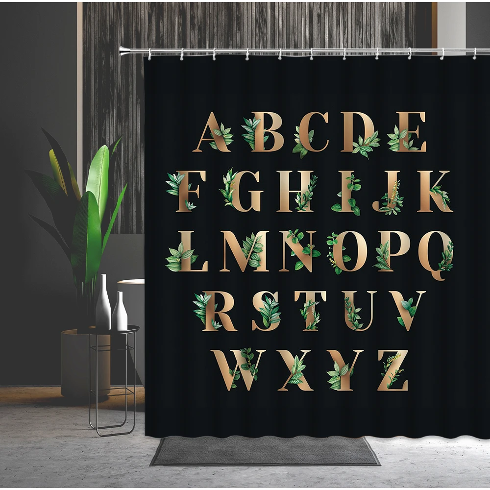 

Building Garden Patio Landscape Shower Curtains Bathroom Curtain Waterproof Bath Curtains for Bathroom