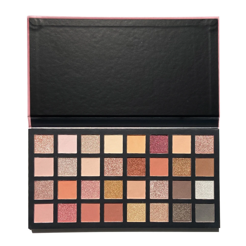 

Powder Pan 32 Color Eyeshadow Pearly Matte Customized Logo Eye Makeup