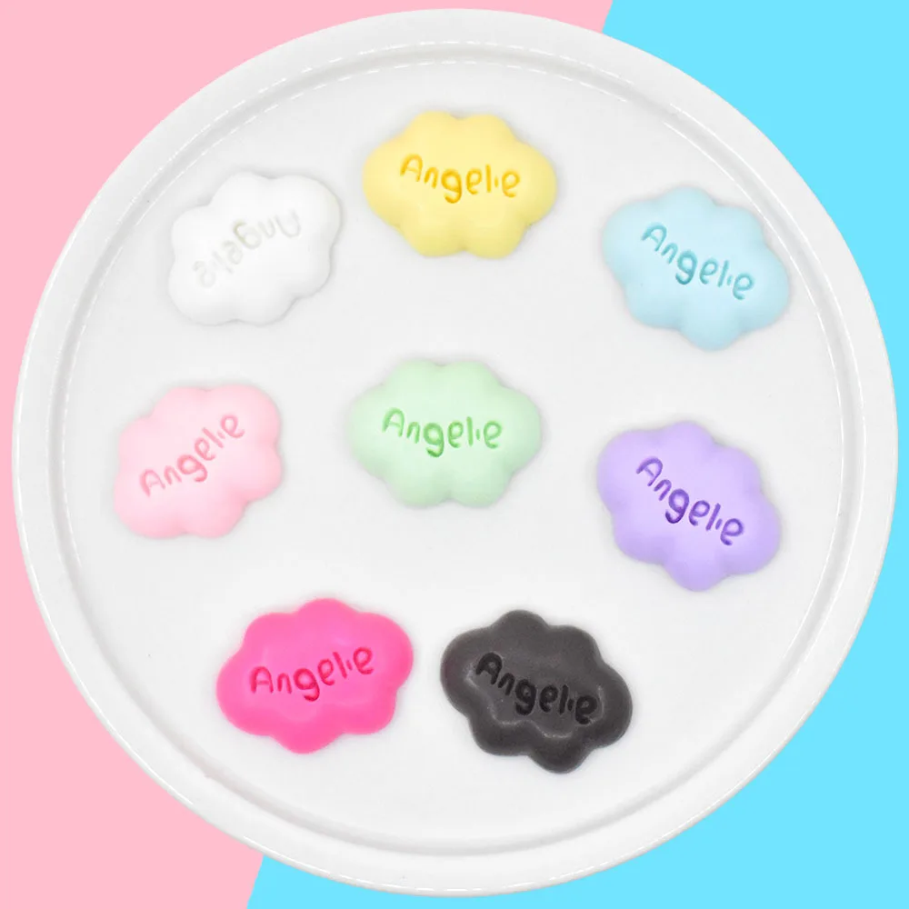 

10pcs Resin Cloud Mini Kawaii Embellishments Miniature Accessories Cabochon Flatback Scrapbook Tools Diy Phone Shell Decoration