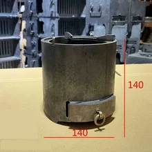 미니 탄소강 바베큐 그릴 숯불 스토브, 물 끓이는 커피, 치즈 가열, 작은 화로 가열, 애쉬 ex, 14x14cm