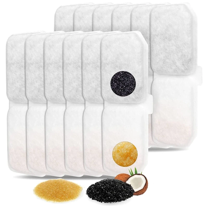 Питьевой фонтанчик для домашних животных 10 шт. поилка-диспенсер прямоугольной