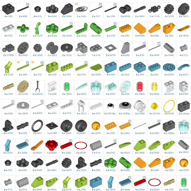 Технические строительные блоки WeDo 385 3 0 шт