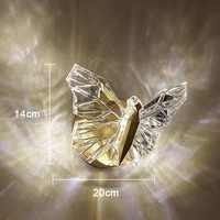 new butterfly wall lamp nordic minimalist luxury staircase wall lights decoration bedside bedroom background aisle lighting