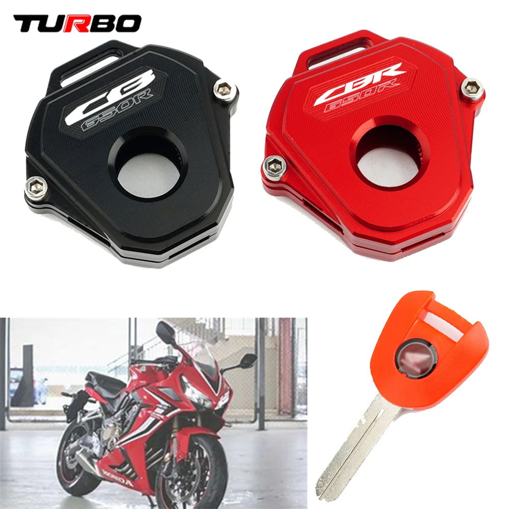 

For HONDA CB650R CBR650R CB/CBR 650R 2019 2020 2021 2022 Motorcycle High Quality Accessories CNC Aluminum Key Cover Case Shell