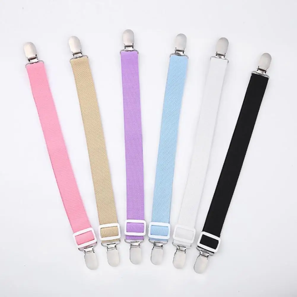 

2Pcs/set Elastic Bed Sheet Clips Mattress Cover Blankets Sheet Clamp Grippers Clip Holder Fasteners Set Home Textiles White