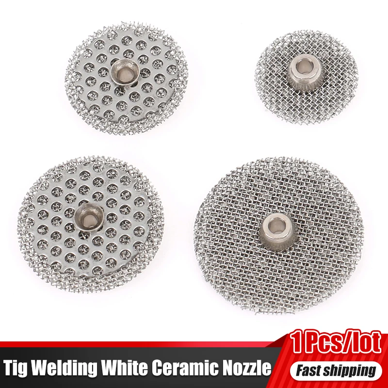 

Mesh For Diameter 2.4mm Tig Welding White Ceramic Nozzle 10# 12# 14# 16# 1.6mm/2mm/2.3mm/2.7mm Mesh